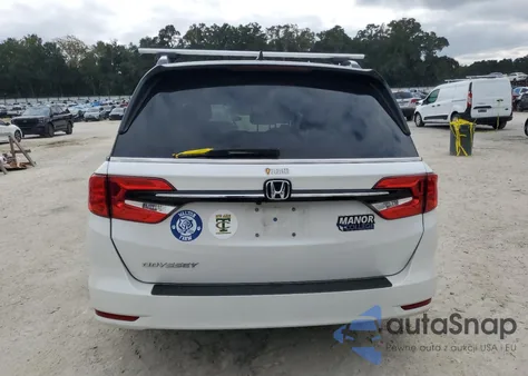 2022 Honda Odyssey Exl from USA, damaged, VIN 5FNRL6H76NB013735